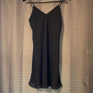 Petite, black, cocktail dress